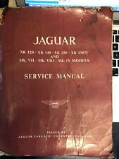 Jaguar service manual for sale  BECKENHAM