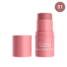 Usado, Sasi Kiss Blush Creme Stick Maquiagem Multi Natural Brilho Saudável Longa Duração 4g comprar usado  Enviando para Brazil