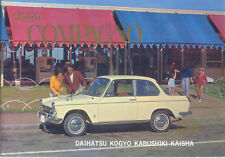 Daihatsu Compagno Berlina 800 inc Estate Original Sales Brochure Mid 1960s for sale  Shipping to South Africa