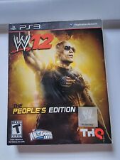 WWE '12 The People's Edition PS3 PlayStation 3 con funda + Blu-ray PROBADO, usado segunda mano  Embacar hacia Argentina