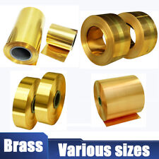 Brass sheet foil for sale  Shipping to Ireland