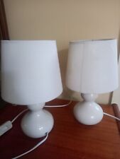 Pair white bedside for sale  STOURPORT-ON-SEVERN