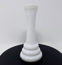 Vintage Beehive White Milk Glass 6"  Flower  Bud Vase Randall MCM for sale  Shipping to South Africa