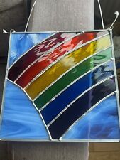 Stained glass panel. for sale  PORTHCAWL