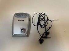 Usado, Rádio de bolso portátil Philips AE6566 AM/FM Ryder Cup com fones de ouvido FUNCIONA TESTADO comprar usado  Enviando para Brazil