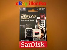 SanDisk 512GB Micro SD SDXC MicroSD Classe 10 Extreme PRO 200MB/s SDSQXCD-512G comprar usado  Enviando para Brazil