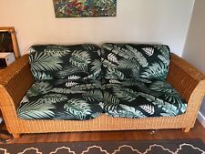 Wicker sofa used for sale  EXETER