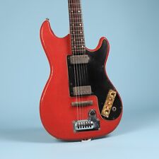 Używany, Gitara elektryczna Hofner 172 Colorama II z lat 60. czerwony winyl  na sprzedaż  Wysyłka do Poland
