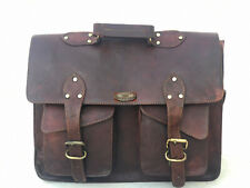 Leather briefcase computer for sale  USA