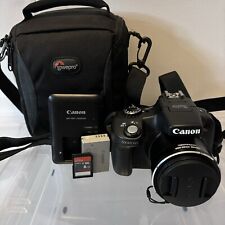 Câmera Digital Canon PowerShot SX50 HS Preta 12.1MP 50x Zoom Óptico 1080p HD comprar usado  Enviando para Brazil