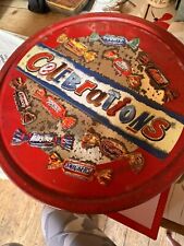 Celebrations chocolate tin for sale  STAFFORD