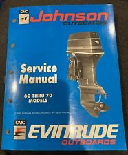 OMC Johnson/Evinrude Service Manual P/N 507873 “ES” 1990 60 65 70 HP Motors Nice for sale  Shipping to South Africa