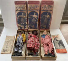 Antigo Conjunto de 3 Caixas Originais Hazelle's Marionettes Topsy Sambo Teto the Circus Clown comprar usado  Enviando para Brazil