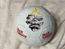 Bola de futebol Iron Maiden rara oficial original fã clube Maiden Inglaterra, usado comprar usado  Enviando para Brazil
