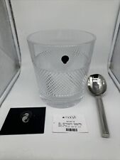 New - Open Box - Waterford Diamond Line Ice Bucket with Scoop New # 40028778 for sale  Shipping to South Africa