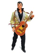 1997 Vintage Elvis Live On Stage Barbie Loves Elvis Lalka Nowa ze stojakiem na sprzedaż  Wysyłka do Poland