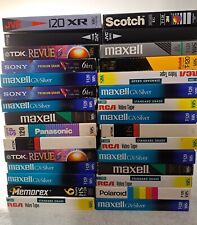 Lote aleatório de 4 fitas cassete de vídeo VHS pré-gravadas, regraváveis, não testadas, usado comprar usado  Enviando para Brazil
