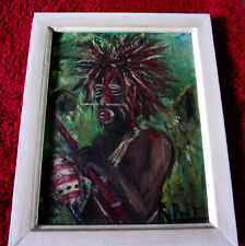 Peinture africaine bois d'occasion  Gémenos