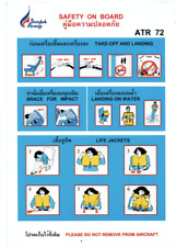 Safety card bangkok d'occasion  Châteauneuf-en-Thymerais