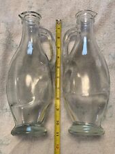Two glass vases for sale  Baytown