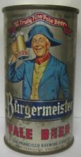 BURGERMEISTER PALE BEER USBC 46-34 ss cerveja flat top pode São Francisco CALIFÓRNIA comprar usado  Enviando para Brazil