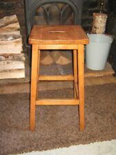 Vintage wooden stool for sale  ORMSKIRK