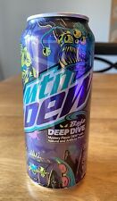 Mtn Dew Baja DEEP DIVE Limited Edition 16 oz Soda Can EMPTY, used for sale  Shipping to South Africa