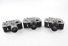 Zorki 4 & Zorki 4K Collection Of 3x Vintage 35mm Film Rangefinder Cameras for sale  Shipping to Ireland