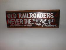 Funny vintage railroad for sale  Rifle