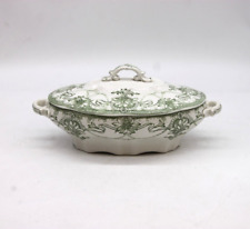 Antique tureen green for sale  MIRFIELD