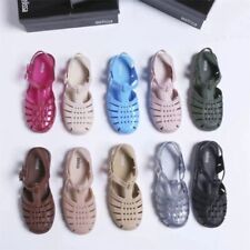 Sandálias femininas Melissa Roma venda quente sapatos gelatina vintage meninas sapatos baixos EUA 5-8 comprar usado  Enviando para Brazil