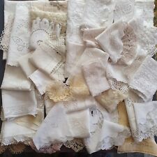 embroidered lace fabric for sale  PERTH