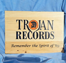 Trojan records wooden for sale  UK