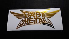 Usado, Adesivo de vinil Babymetal logotipo folha holográfica ouro metal bebê à prova d'água! comprar usado  Enviando para Brazil