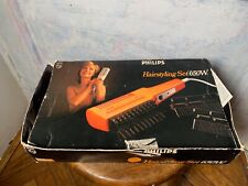 [boxed / papers] vintage retro hair dryer brush philips hairstyling set 650W  na sprzedaż  PL
