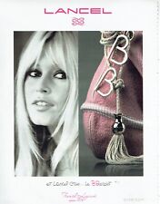 Publicité advertising 0722 2012 lancel bag the BB & Brigitte Bardot, brukt til salgs  Frakt til Norway