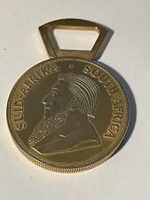 Vintage 1979 ROUND COIN SUID-AFRIKA South Africa Bottle Opener, used for sale  Shipping to South Africa