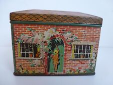 Vintage house tin for sale  POOLE