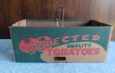 Vintage tomato cardboard for sale  Archer