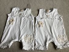 Two baby bodysuits for sale  ASHFORD