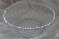White metal basket for sale  Whiteland