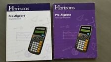 Preálgebra de Horizons, manual para maestros y pruebas y recursos segunda mano  Embacar hacia Mexico