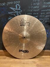 Ride cymbal paiste for sale  TAUNTON