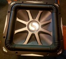 "Subwoofer de doble voz Kicker 12" Solo Baric 1500W serie L7 4 ohmios [08L7S124] segunda mano  Embacar hacia Mexico