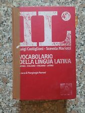 Vocabolario latino castiglioni usato  Cagliari