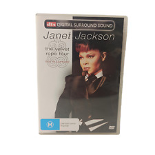 Janet Jackson Velvet Rope concerto DVD música cantora álbum americano R&B pop comprar usado  Enviando para Brazil