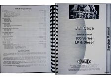 Case 930 CK Comfort King LP & Diesel Tractor Service Repair Manual for sale  Shipping to Canada