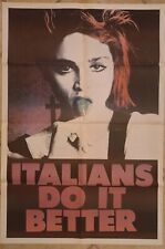 Poster madonna italians usato  Torino