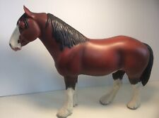 Vintage Blue Box Horse Shire Chestnut Horse Toy, used for sale  Shipping to South Africa