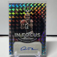 Used, 2023 Mosaic In Focus Silver Mosaic Prizm Auto Dorian Thompson-Robinson RC ROOKIE for sale  Shipping to South Africa